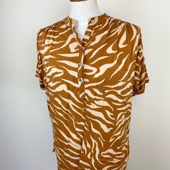 Anthropologie Maeve Cedar Windham Tunic - Picture 3 of 7